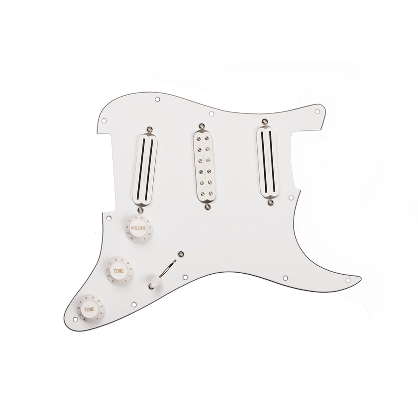 Pickguard  Dave Murray Loaded  White