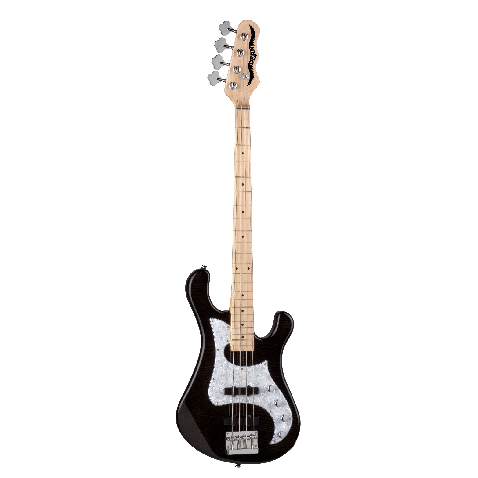 Dean Hillsboro J Bass w/Active Elec - Trans Blk