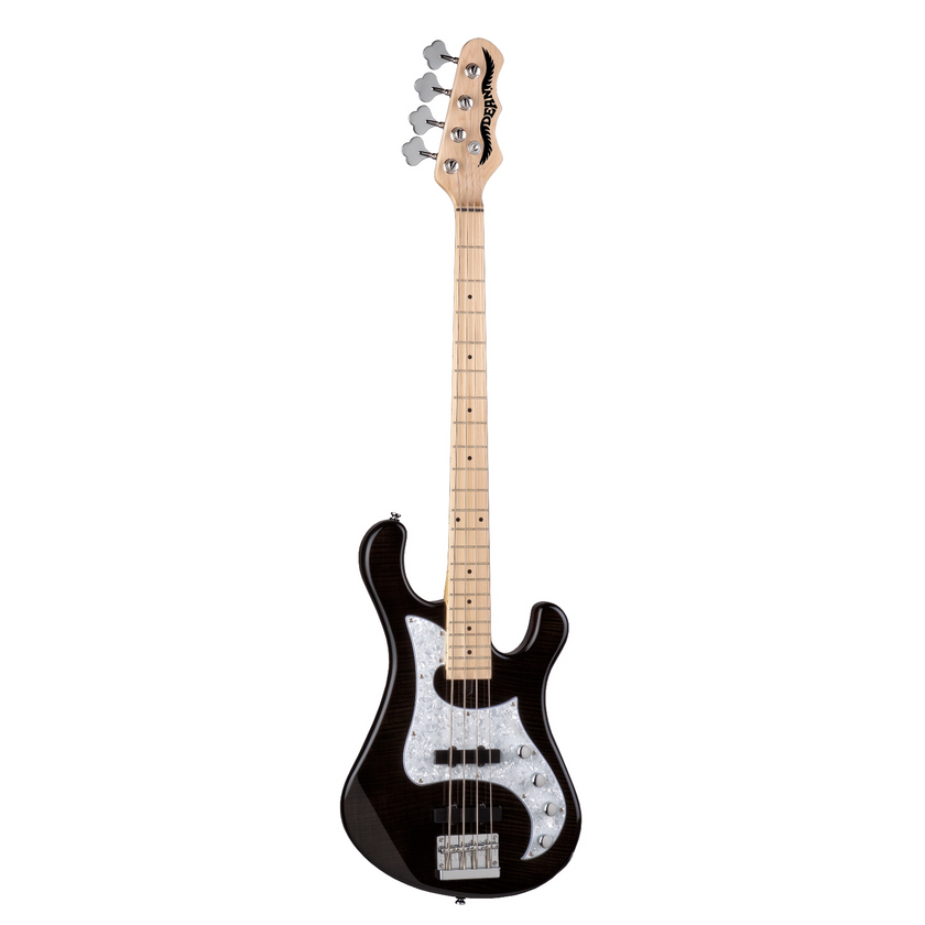 Dean Hillsboro J Bass w/Active Elec - Trans Blk