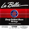 La Bella 760M Flat Wound Bassträngar