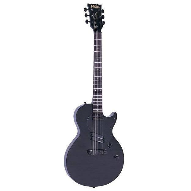 VINTAGE VZ99 ZIP GUITAR Finger Nail Black