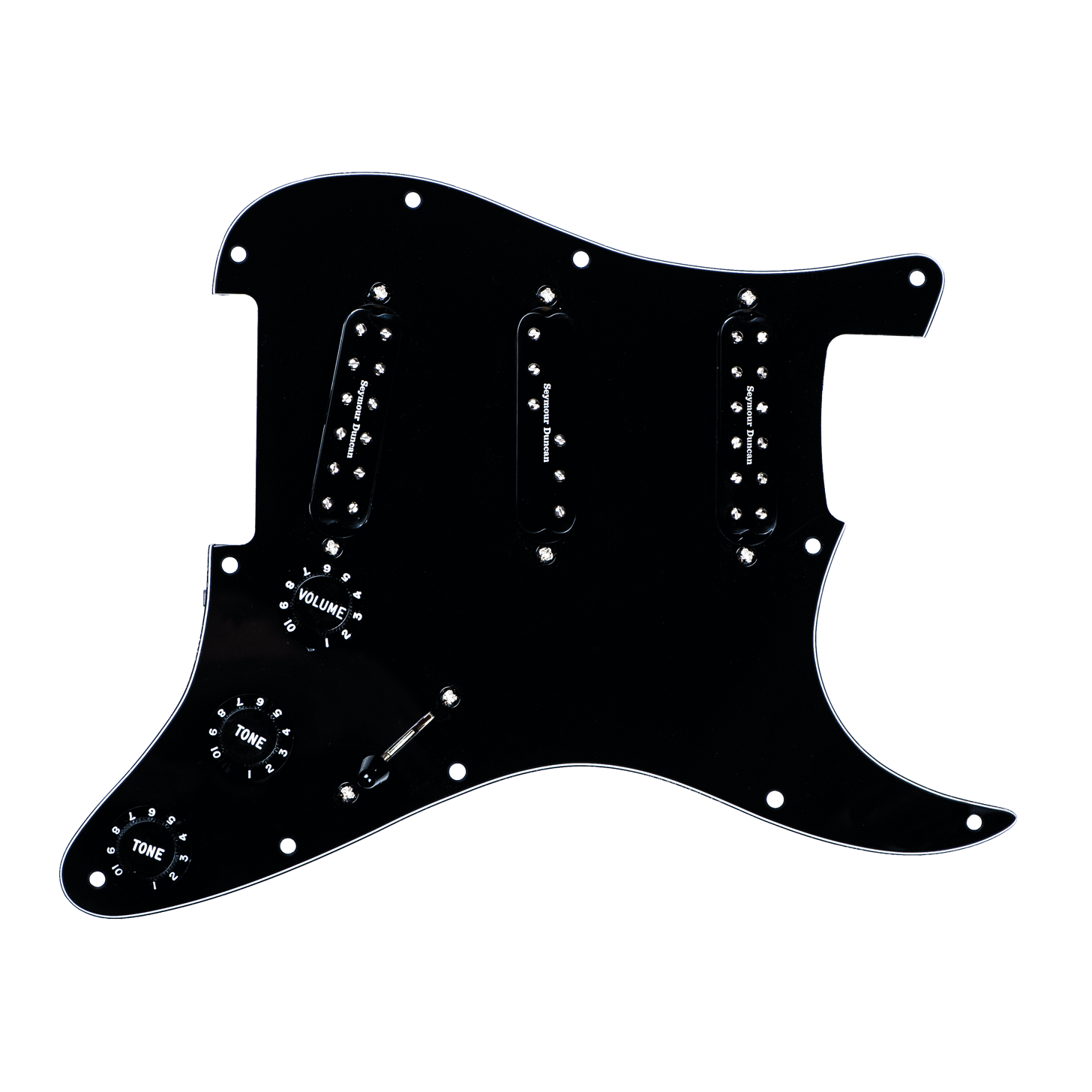 Pickguard  Everything Axe Black w/Liberator