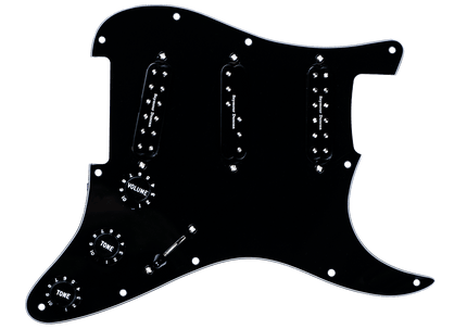 Pickguard  Everything Axe Black w/Liberator