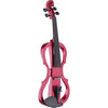 EVNX-4/4MRD Elec.Vln&Hdphone+Softc Metallic Red
