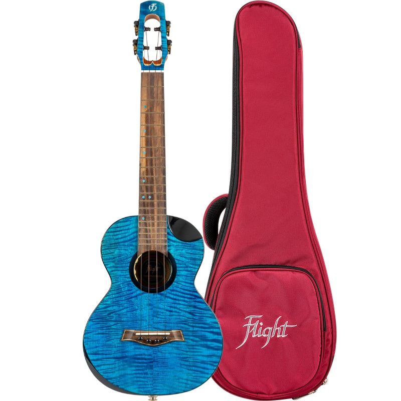 Flight COMET Tenor EQ-A BLUE All solid Tenor Stain top