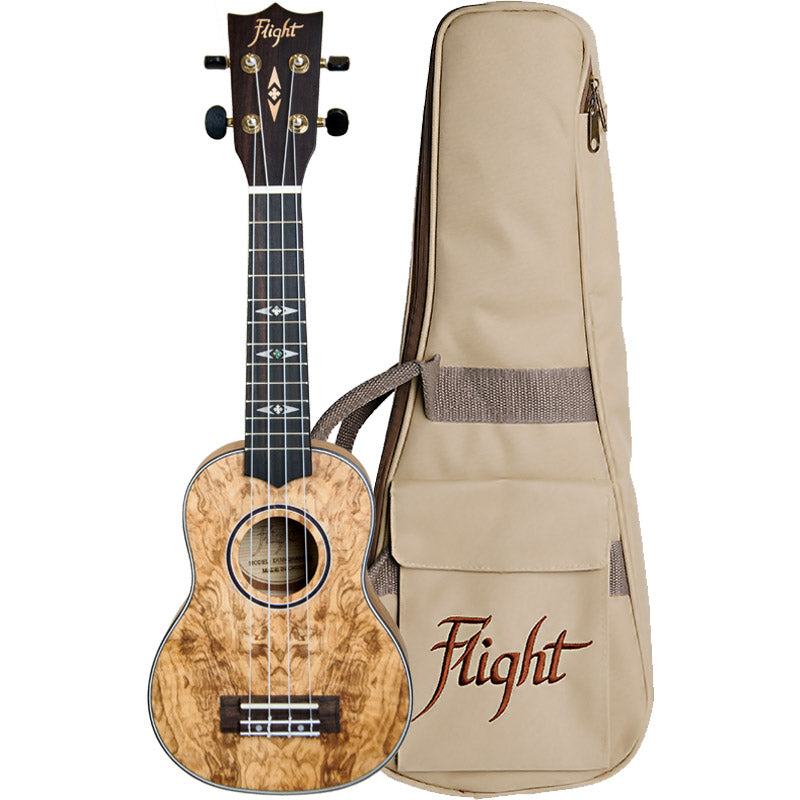Flight DUS 410 QA/QA Soprano Quilted Ash