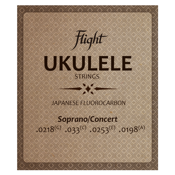 Flight FUSSC-100 Ukulele Strings Transparent