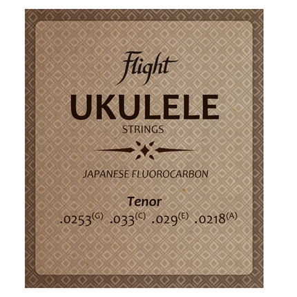 Flight FUST-100 Ukulele Strings Transparent