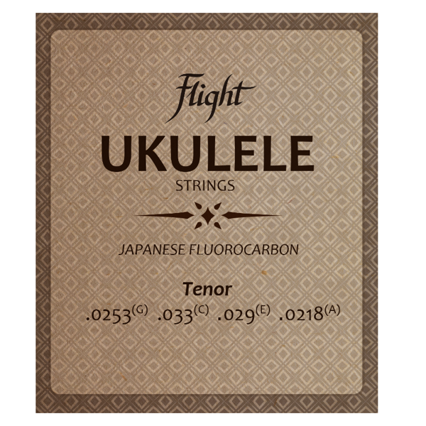 Flight FUST-100 Ukulele Strings Transparent