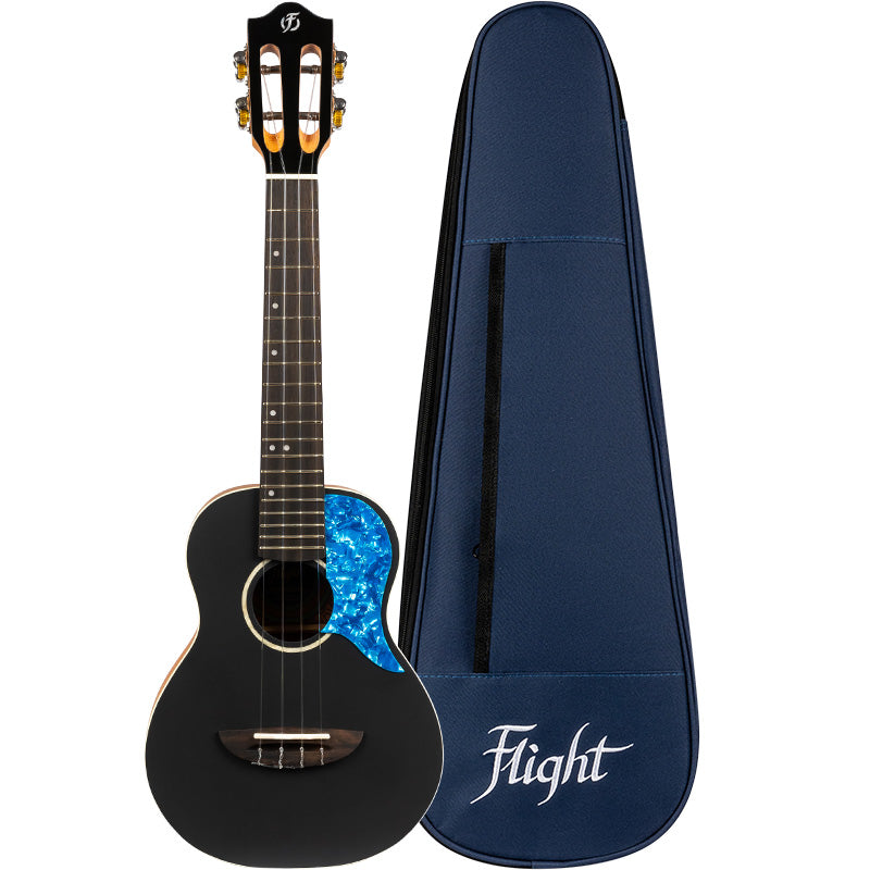 Flight IRIS BK Concert Solid Top
