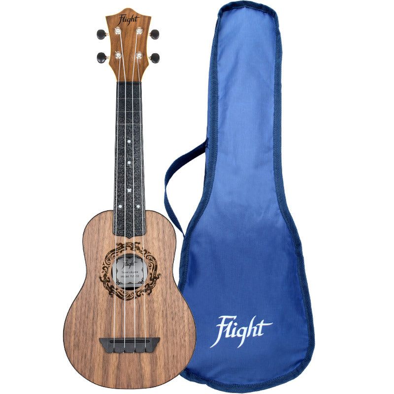 Flight TUS-50  Travel Soprano Walnut
