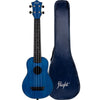 Flight TUSL-35 DB  Travel Soprano Longneck Dark Blue