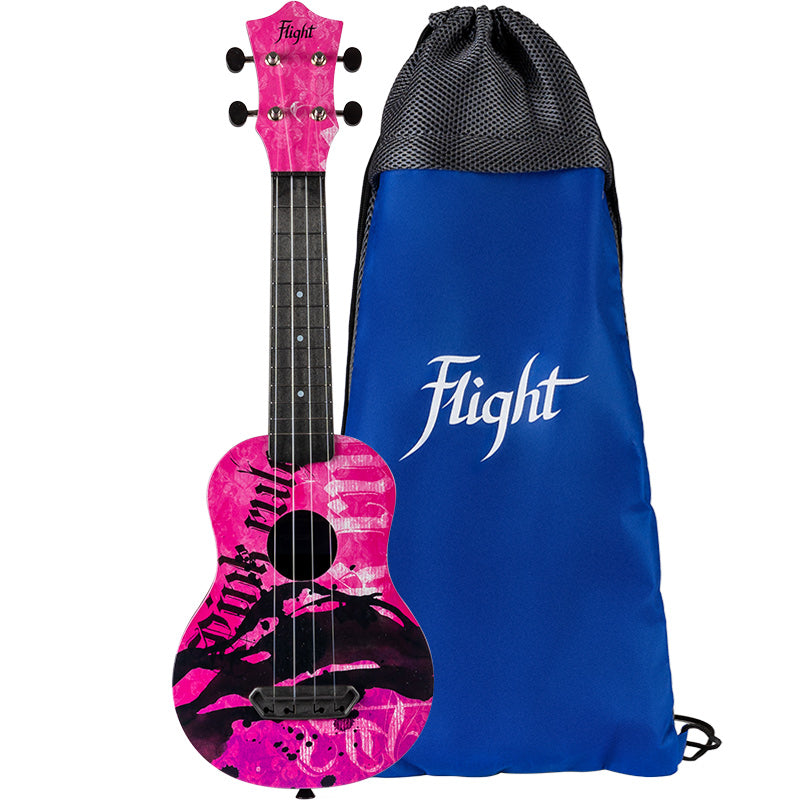 Flight UTS-40 PINK RULES Ultra travel Soprano