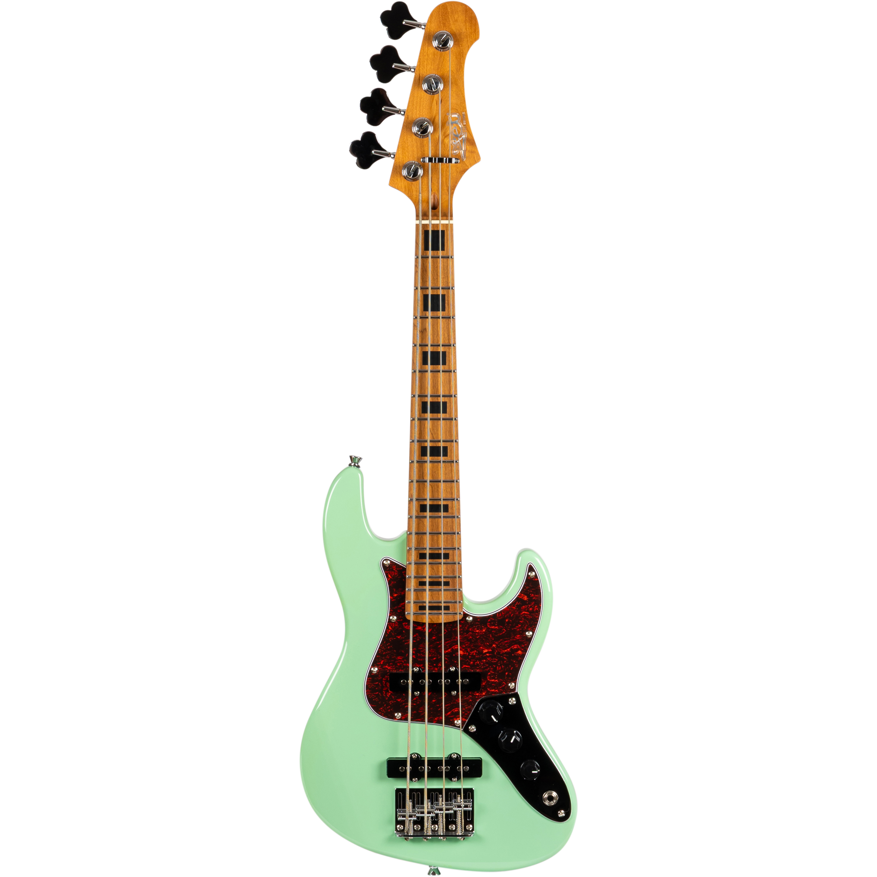 Jet Guitars JB-300 Travel Bass See F Green 