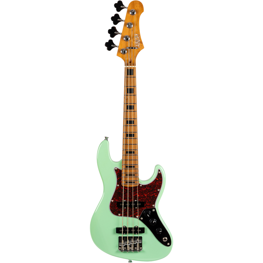Jet Guitars JB-300 Travel Bass See F Green 