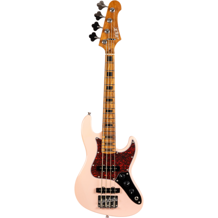 Jet Guitars JB-300 Travel Bass Shell Pink 
