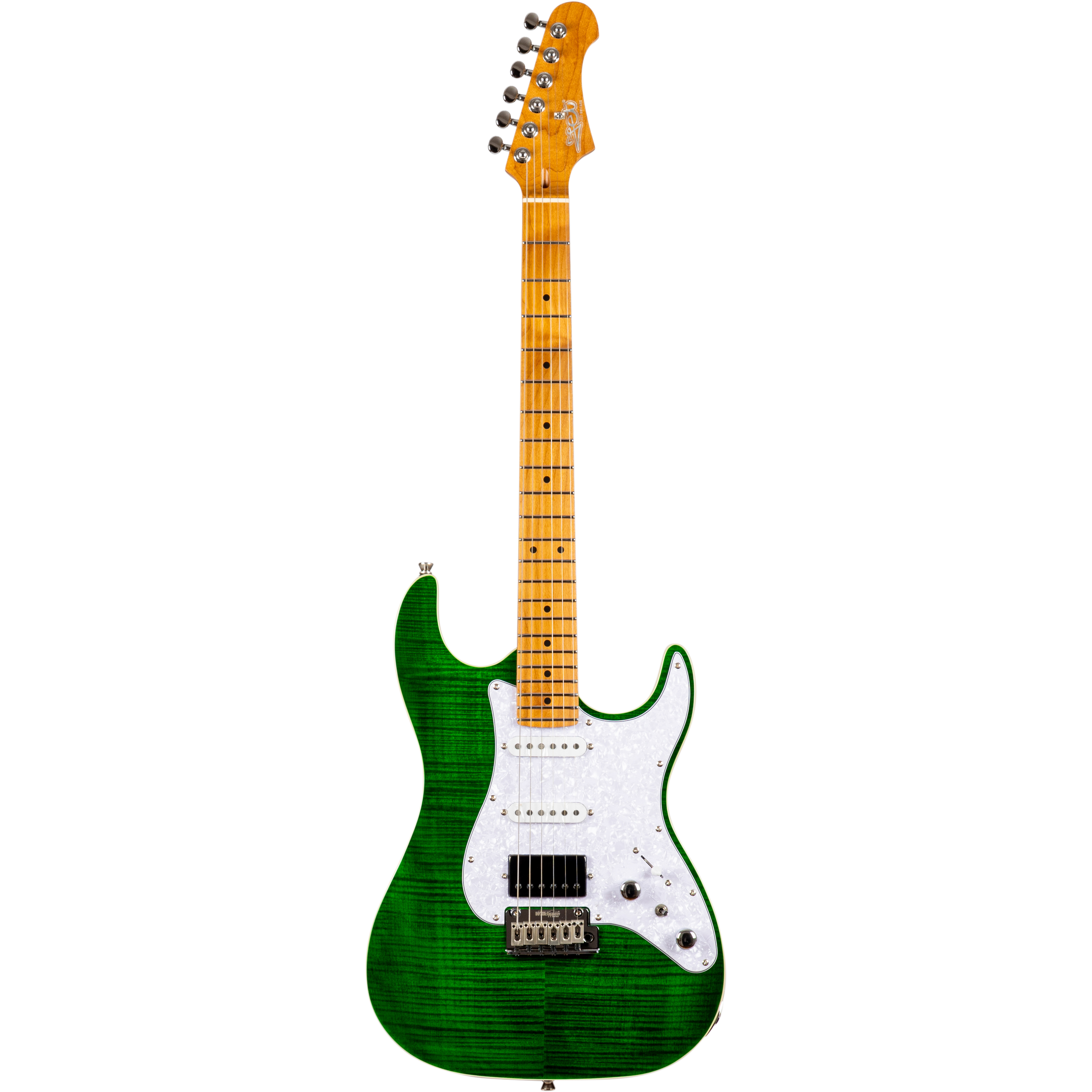 Jet Guitars JS-600 Trans Green