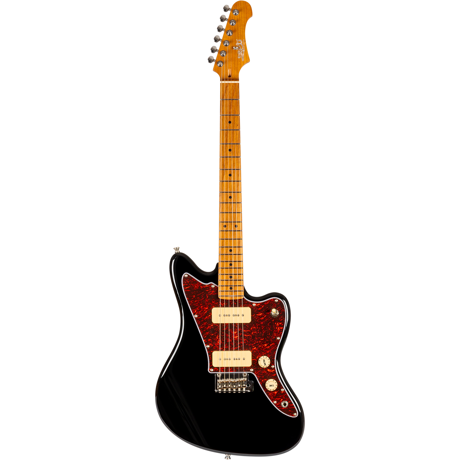 JET Guitars JJ-300 P90 Black