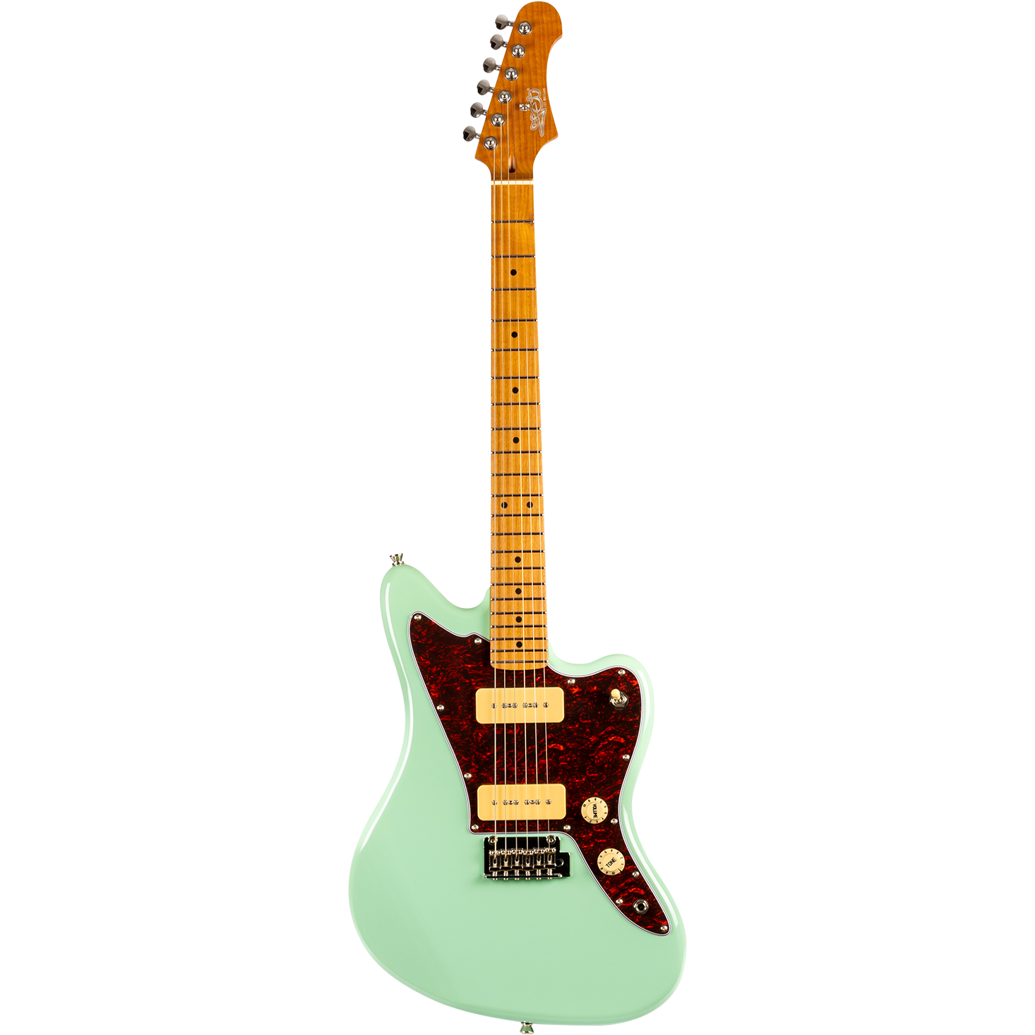 JET Guitars JJ-300 P90 See F Green