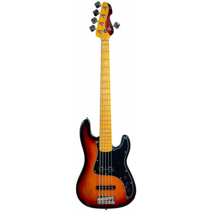 MB Gloxy 5 Bass 3-Tone SB  Passive   incl gigbag