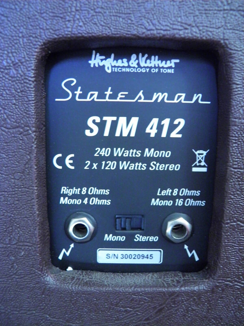 Hughes & Kettner Statesman STM412 Cabinet