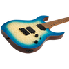 Spira Guitars S-500 QAB Trans Aqua Blue