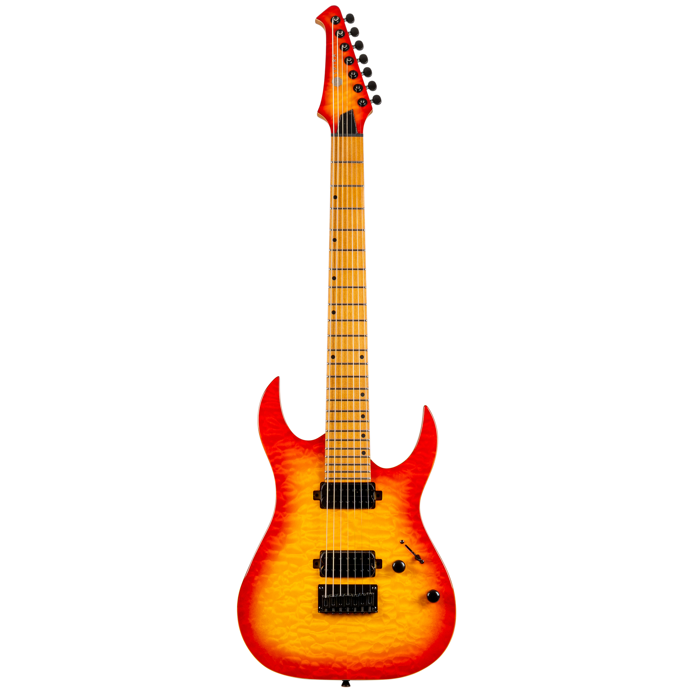 Spira Guitars S-507 QFB Fireburst