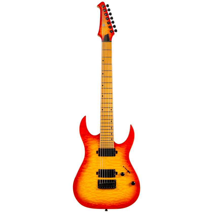 Spira Guitars S-507 QFB Fireburst
