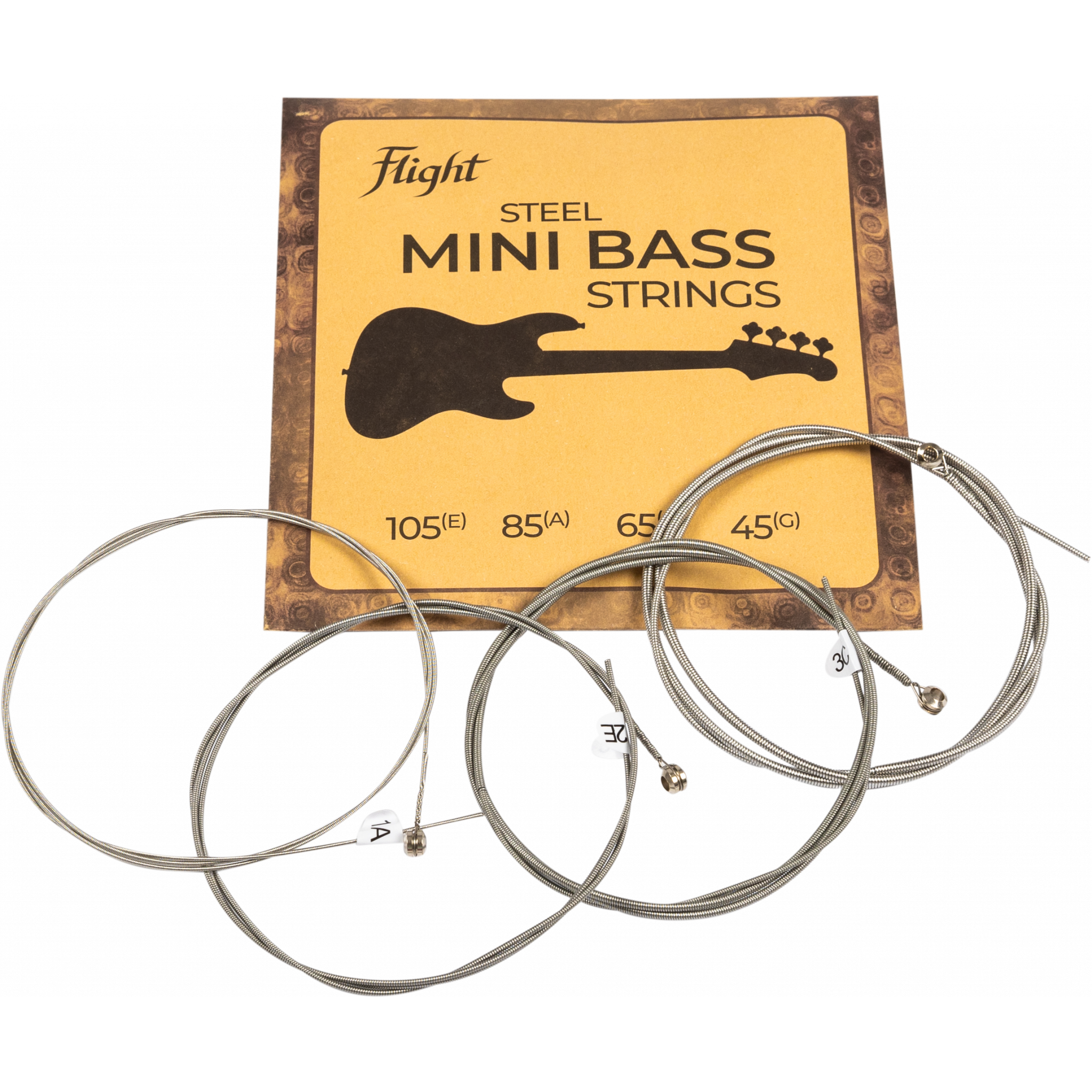 Flight FMBS-200 Mini Bass strings Steel