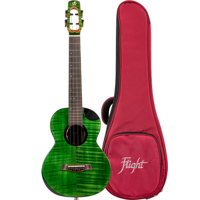 Flight COMET Tenor EQ-A GREEN All solid Tenor Stain top