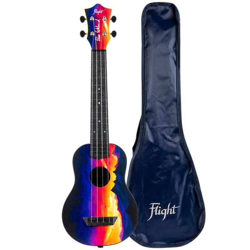 Flight TUSL- EE Sunset Travel Soprano Longneck